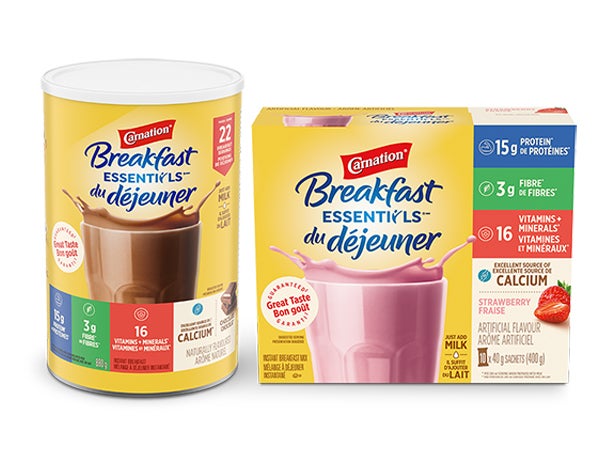 CARNATION<sup>®</sup> BREAKFAST ESSENTIALS™ POWDER